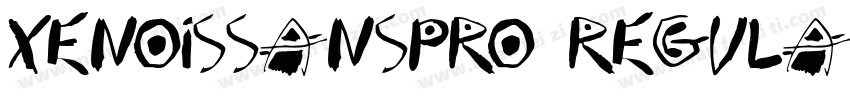 XenoisSansPro Regula字体转换